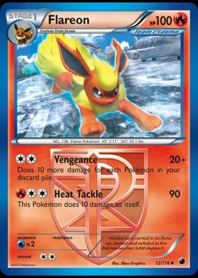 Flareon #12/116 — Plasma Freeze