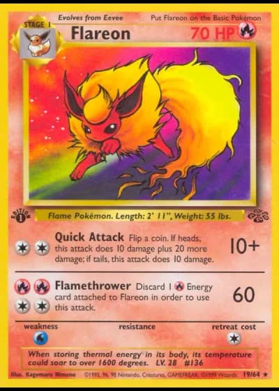 Flareon #19/64 — Jungle
