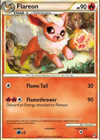 Flareon #44/95 — Richiamo delle Leggende