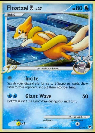 Floatzel GL #4/111 — L'Ascesa dei Rivali