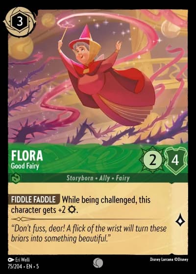 Flora - Good Fairy #75/204 — Shimmering Skies