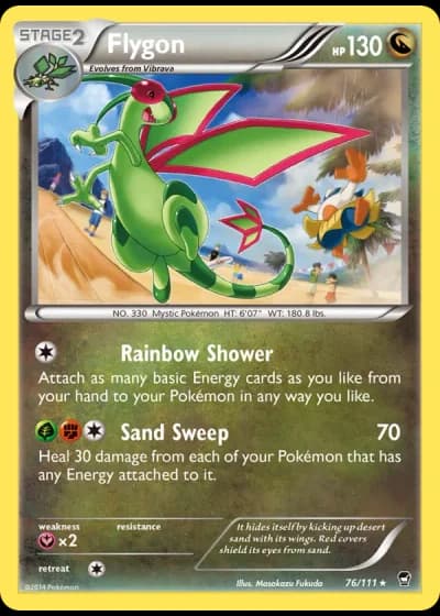 Flygon #76/111 — Furious Fists