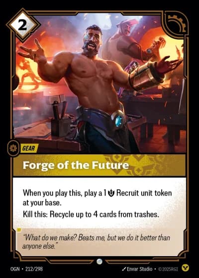 Forge of the Future #212/352 — Origins
