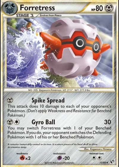 Forretress #13/90 — Undaunted