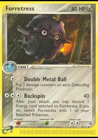 Forretress #28/97 — Dragon