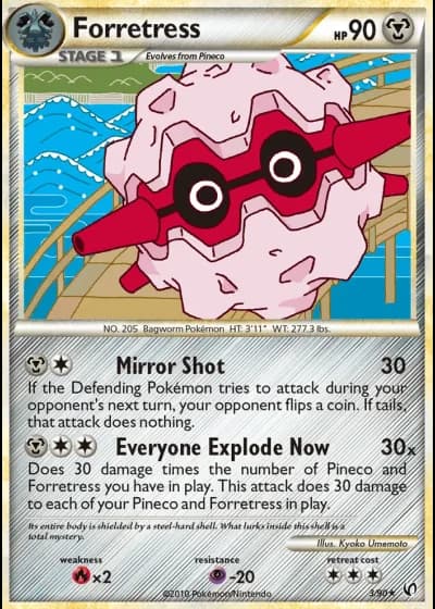 Forretress #3/90 — Undaunted