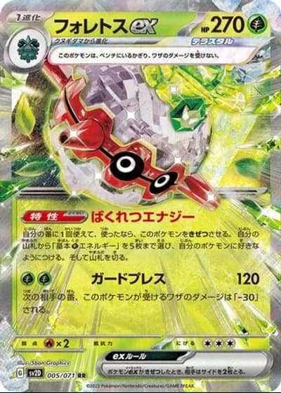 Forretress ex #5/71 — Clay Burst