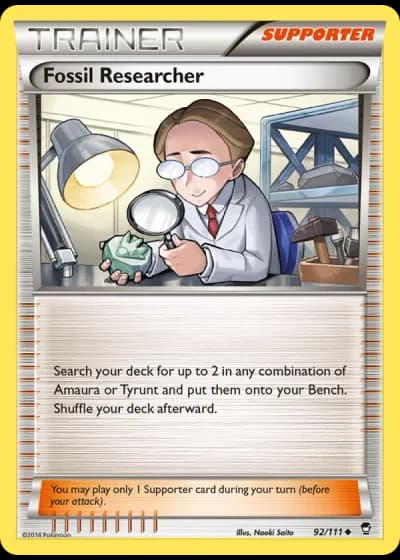 Fossil Researcher #92/111 — Furious Fists