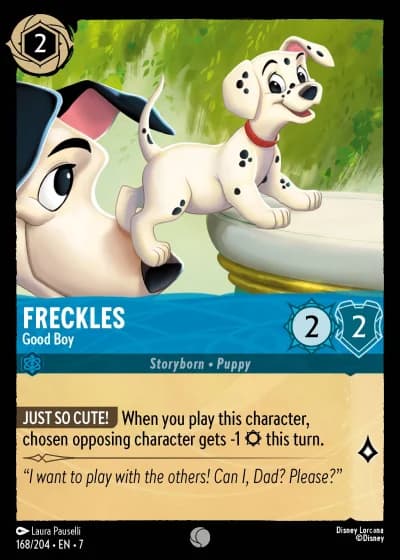 Freckles - Good Boy #168/204 — Archazia's Island