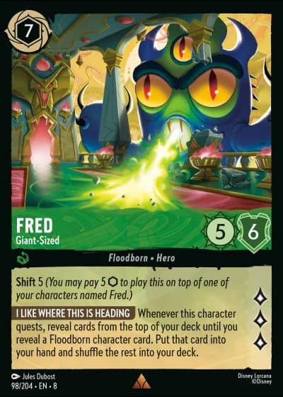 Fred - Giant-Sized #98/204 — Reign of Jafar