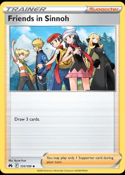 Friends in Sinnoh #131/159 — Crown Zenith