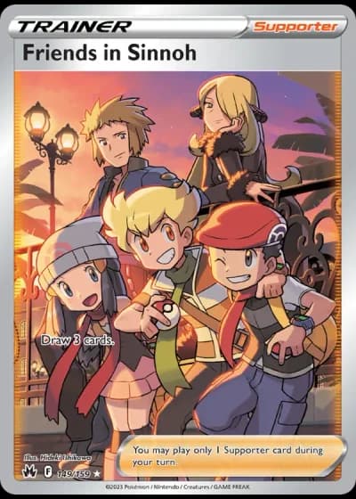 Friends in Sinnoh #149/159 — Crown Zenith