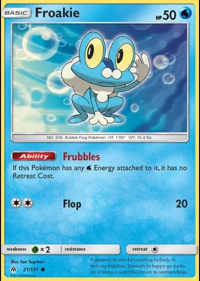 Froakie #21/131 — Forbidden Light