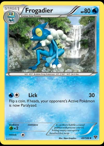 Frogadier #40/146 — XY