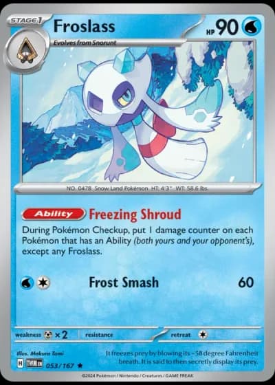 Froslass #053/167 — Twilight Masquerade