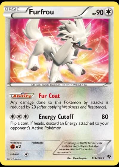 Furfrou #114/146 — XY