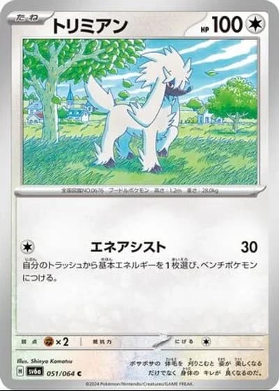 Furfrou #51/64 — Night Wanderer
