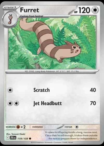 Furret #119/159 — Journey Together