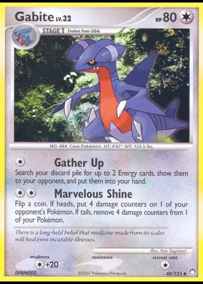 Gabite #48/123 — Mysterious Treasures