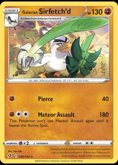 Galarian Sirfetch'd #95/192 — Rebel Clash