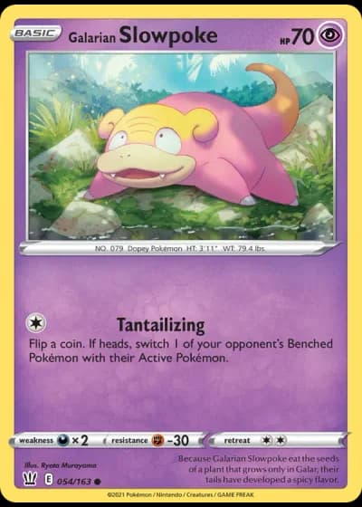 Galarian Slowpoke #54/163 — Battle Styles