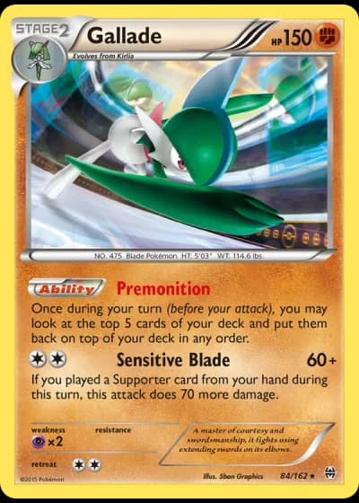 Gallade #84/162 — BREAKthrough