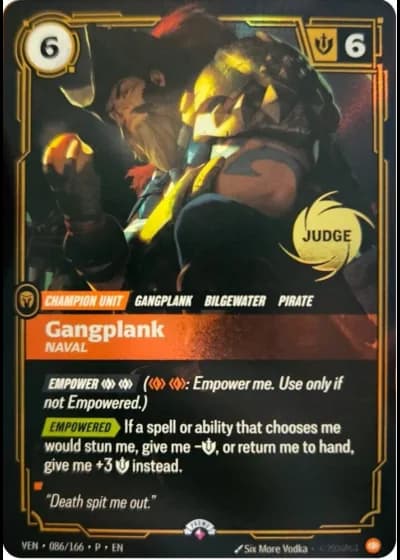 Gangplank, Naval #721871