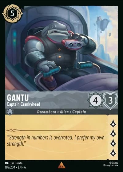 Gantu - Captain Crankyhead #189/204 — Azurite Sea