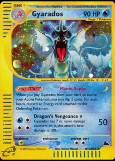Garados H10/144 — Skyridge