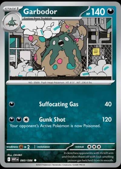 Garbodor #060/86 — White Flare