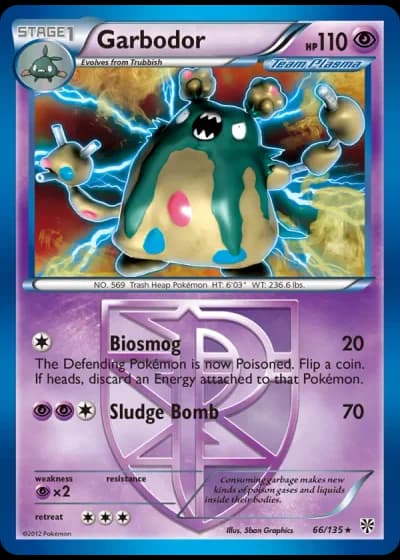 Garbodor #66/135 — Plasma Storm