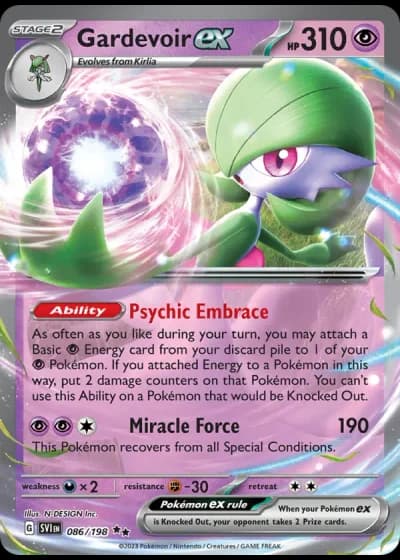 Gardevoir ex #086/198 — Scarlet & Violet