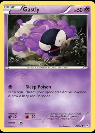 Gastly #33/83 — Generations