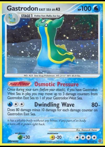 Gastrodon East Sea #8/132 — Secret Wonders