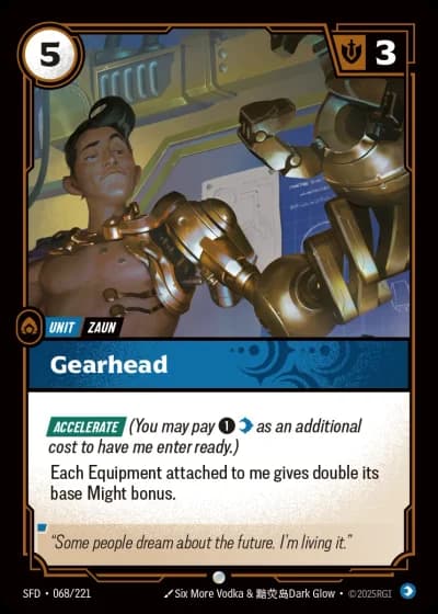 Gearhead #068/303 — Spiritforged
