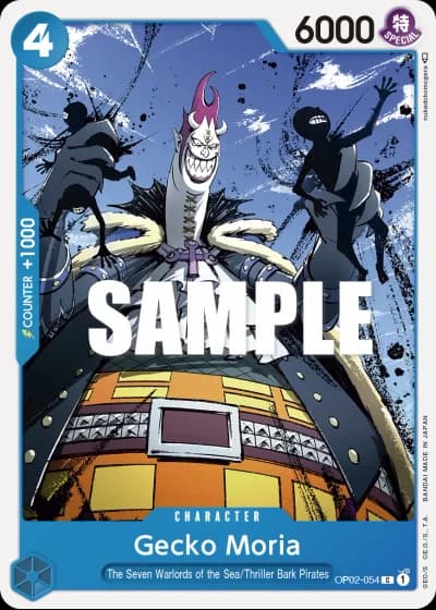 Gecko Moria (OP02-054) — Paramount War (OP02)