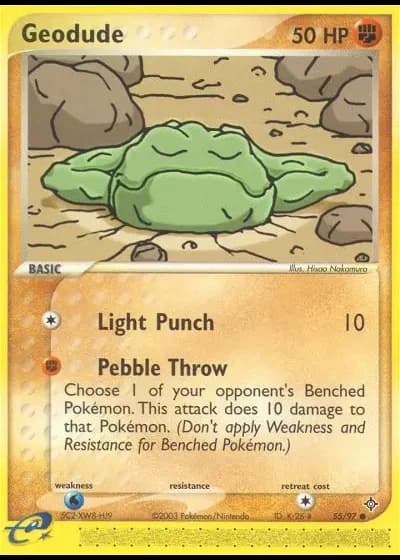 Geodude #55/97 — Dragon