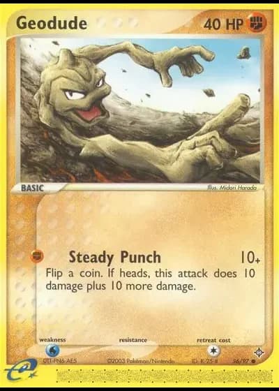 Geodude #56/97 — Dragon
