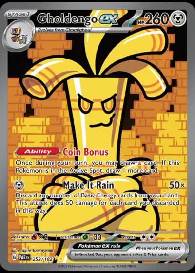 Gholdengo ex #252 — Paradox Rift