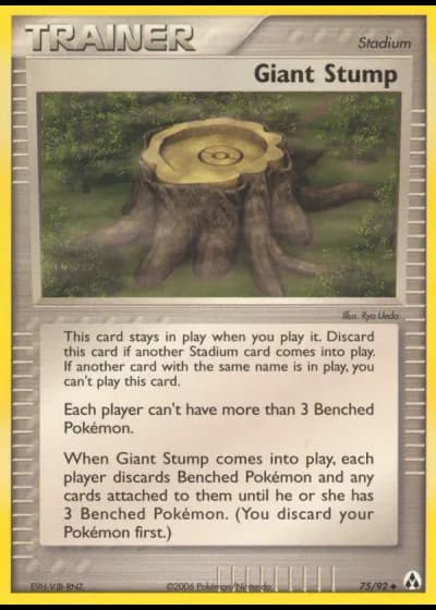 Giant Stump #75-ex12/73 — World Championships 2007