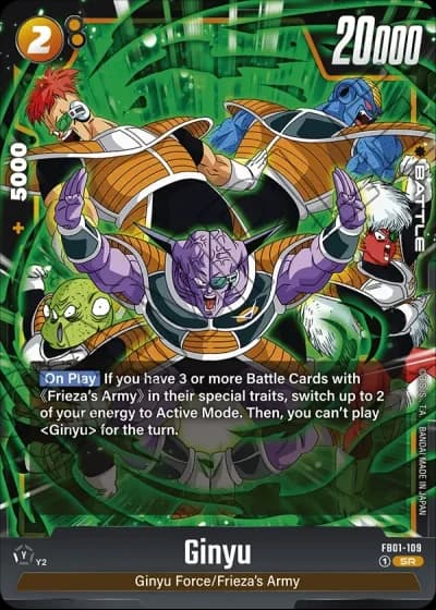 Ginyu  FB01-109 — Awakened Pulse (FB01)
