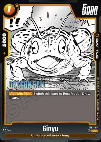 Ginyu  SB02-107 — Manga Booster 02 (SB02)
