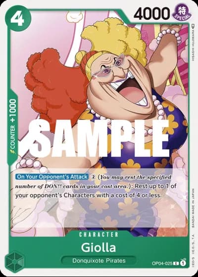 Giolla (OP04-025) — Kingdoms of Intrigue (OP04)
