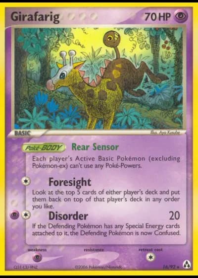 Girafarig #16/92 — Legend Maker