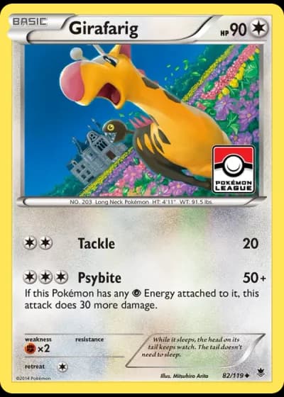Girafarig #82/119 — Phantom Forces