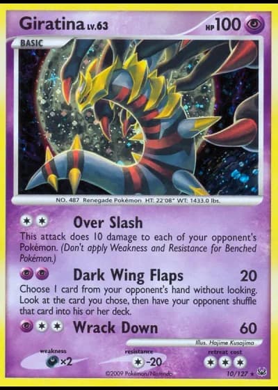 Giratina #10/127 — Platinum