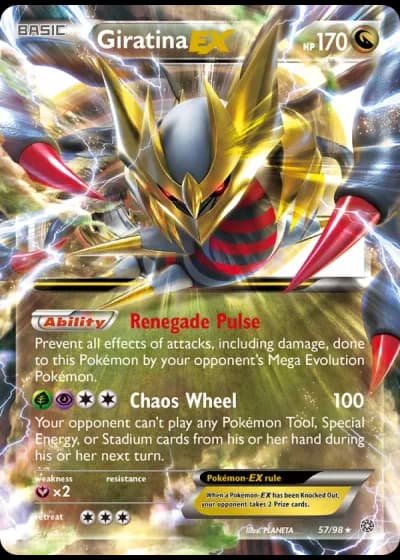 Giratina-EX #57-xy7/63 — World Championships 2016
