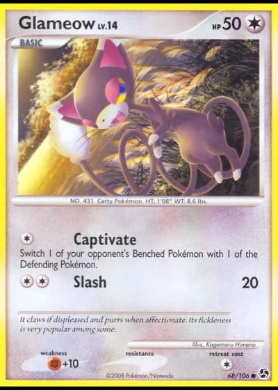 Glameow #68/106 — Great Encounters