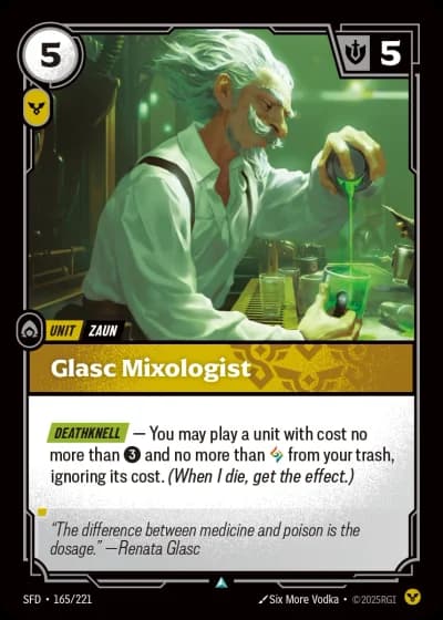 Glasc Mixologist #165/303 — Spiritforged