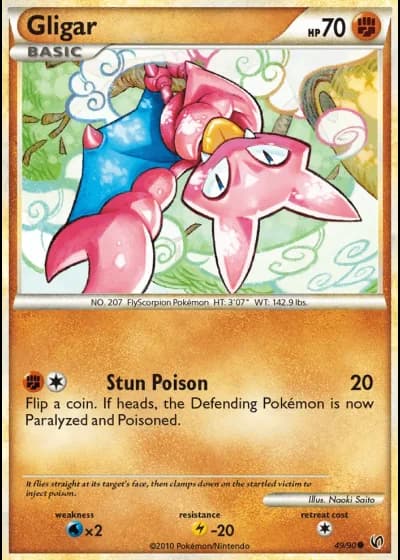 Gligar #49/90 — Undaunted